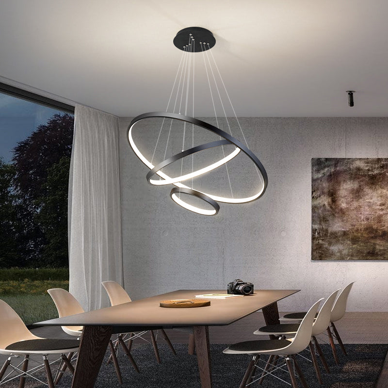 Lux Modern Circular Chandelier