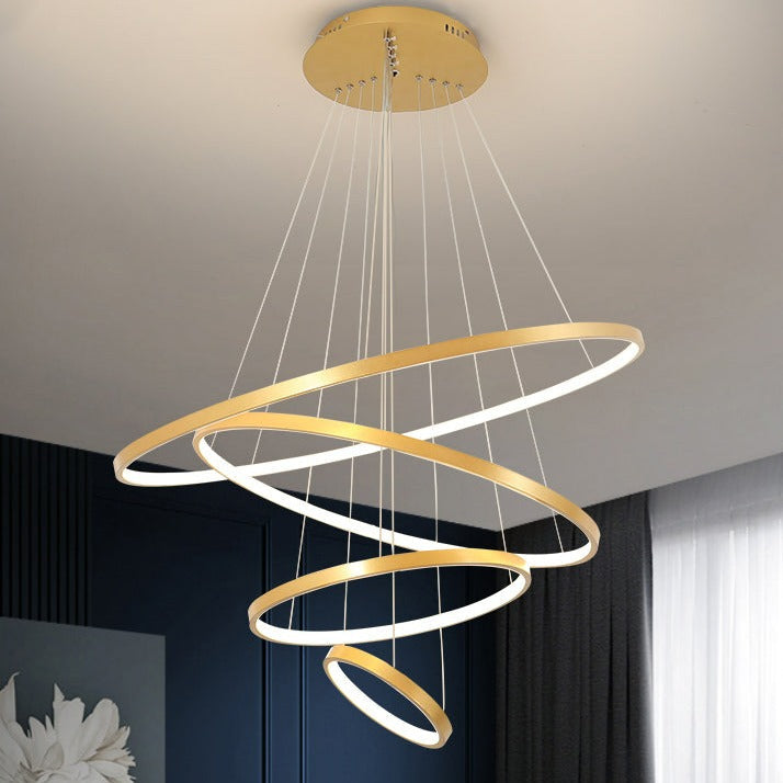 Lux Modern Circular Chandelier