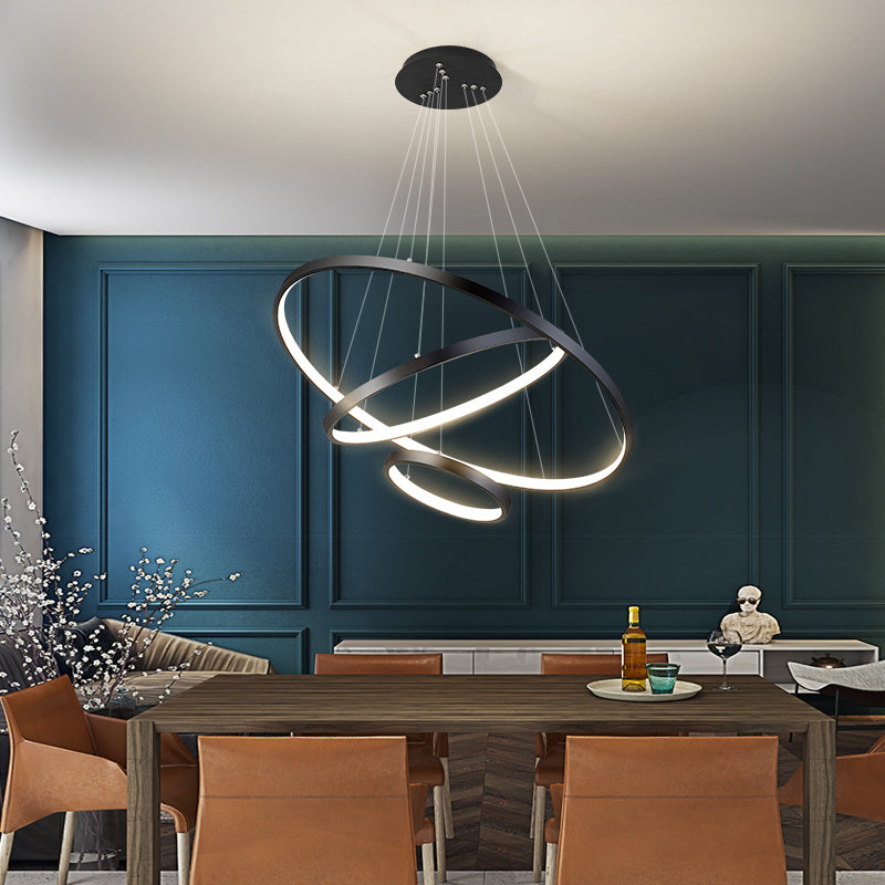 Lux Modern Circular Chandelier