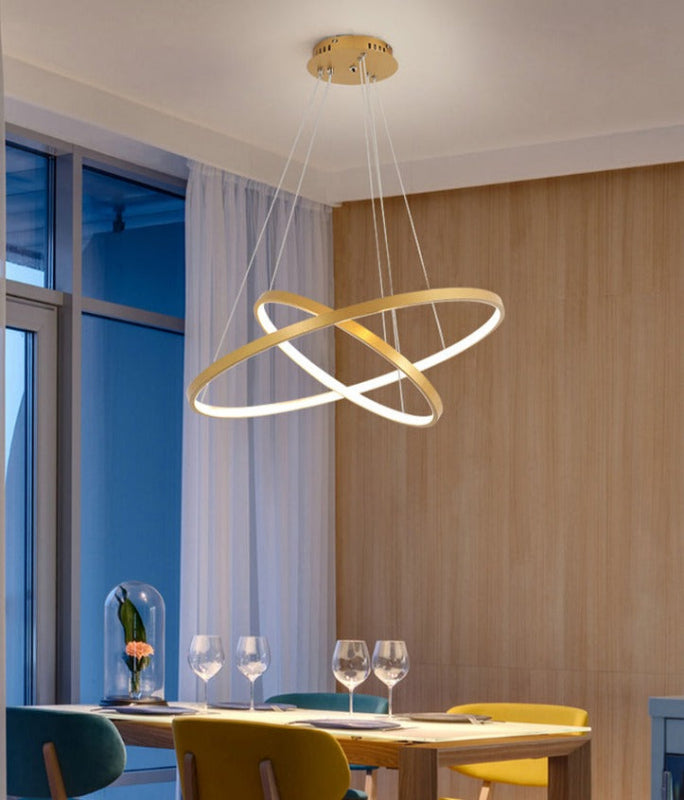 Lux Modern Circular Chandelier