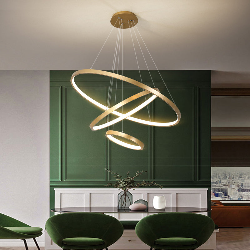 Lux Modern Circular Chandelier