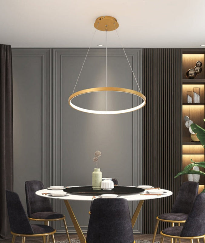 Lux Modern Circular Chandelier